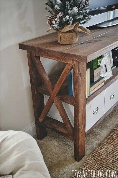 DIY Tv Console Plans
 Simple Diy Tv Stand Plans WoodWorking Projects & Plans