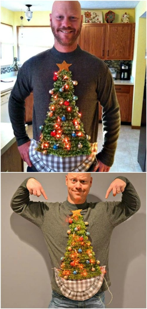 DIY Ugly Christmas Sweater For Kids
 15 Fun Ugly Christmas Sweaters You Can Easily DIY DIY
