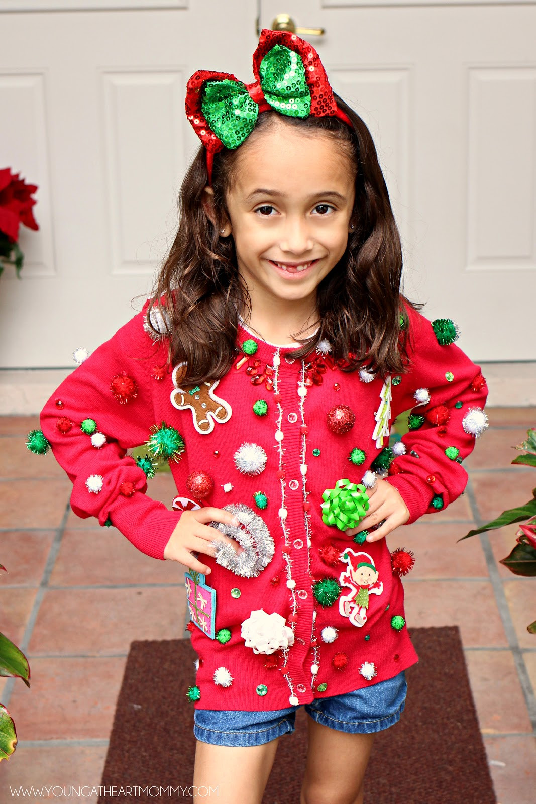 DIY Ugly Sweater For Kids
 Ugly Sweater GoGo squeeZ AppleSauce Pouches Young At