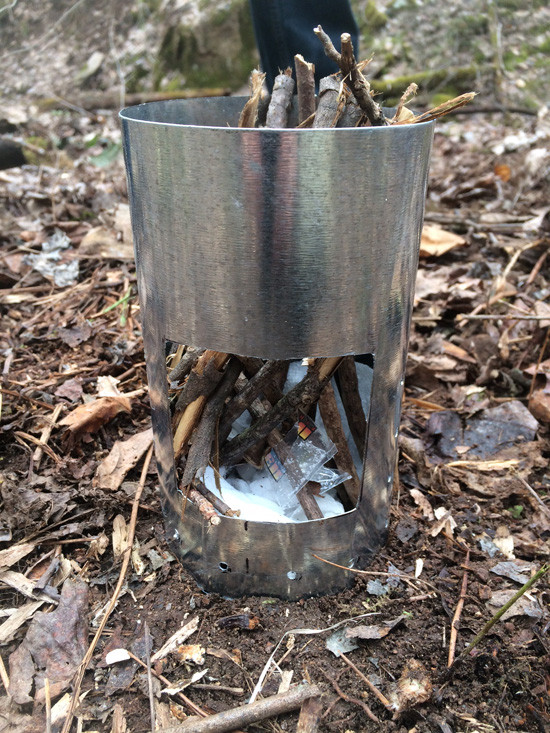 DIY Ultralight Wood Stove
 DIY Lightweight Stove