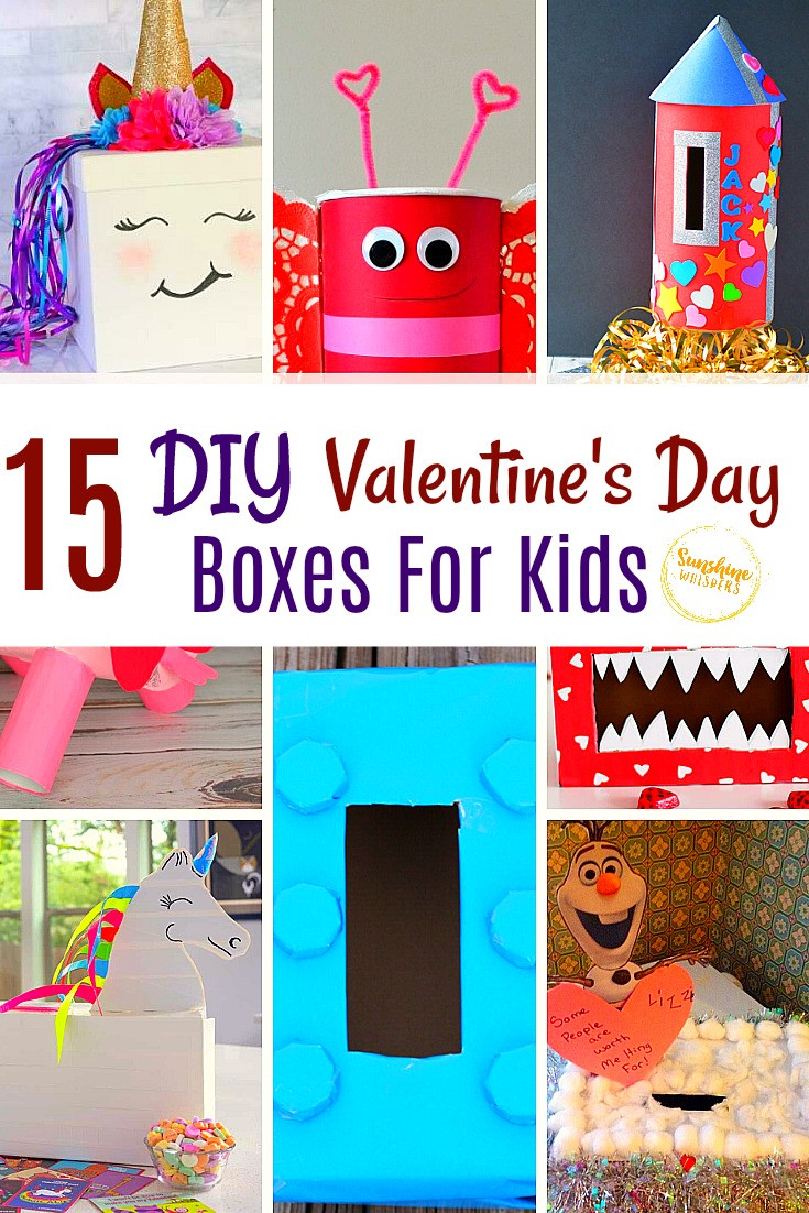 DIY Valentine Box
 15 DIY Valentine’s Day Boxes For Kids