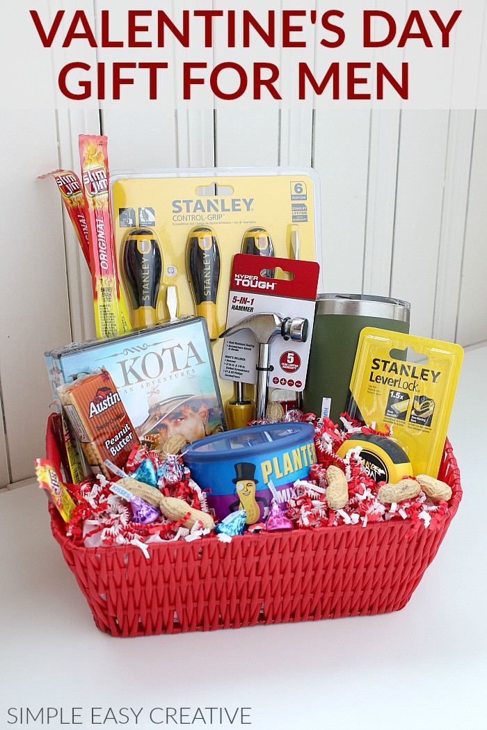 DIY Valentine Gifts For Men
 Gift Basket for Men Hoosier Homemade