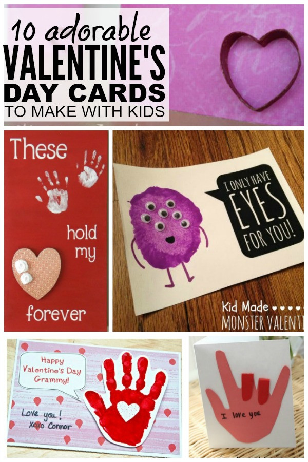DIY Valentines Cards For Kids
 Valentine´s Day Preschool 2016