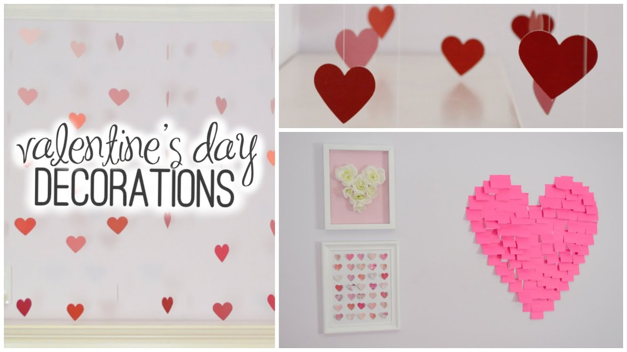 DIY Valentines Day Decor
 DIY Room Decorations for Valentine s Day ♡