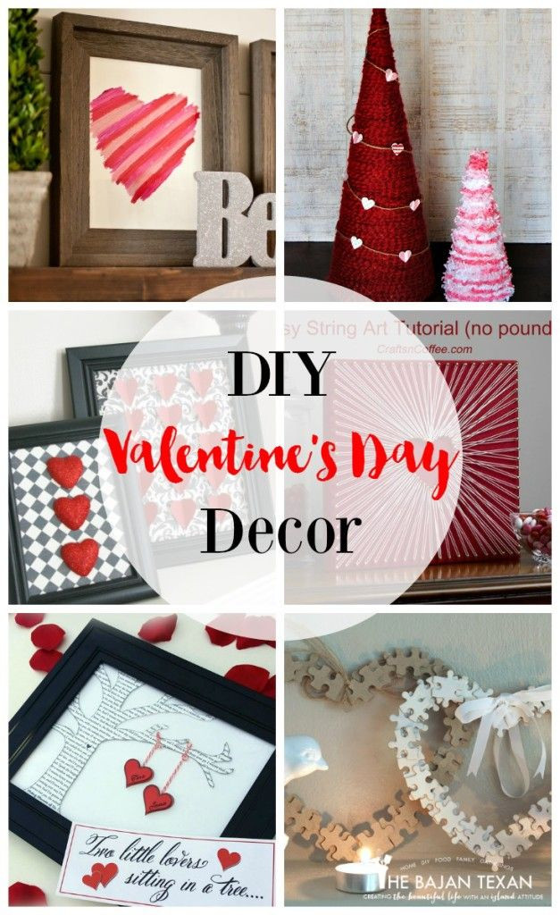 DIY Valentines Day Decor
 Easy Valentine s Day DIY Decor Ideas