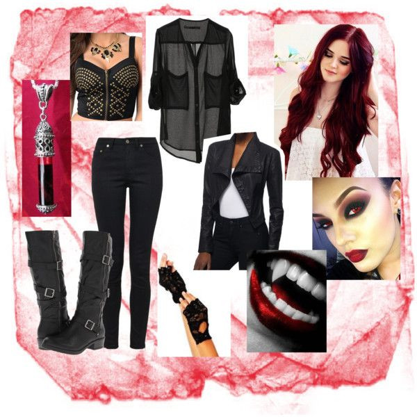 DIY Vampire Costumes For Women
 "DIY Vampire Costume" by maurica lacey on Polyvore