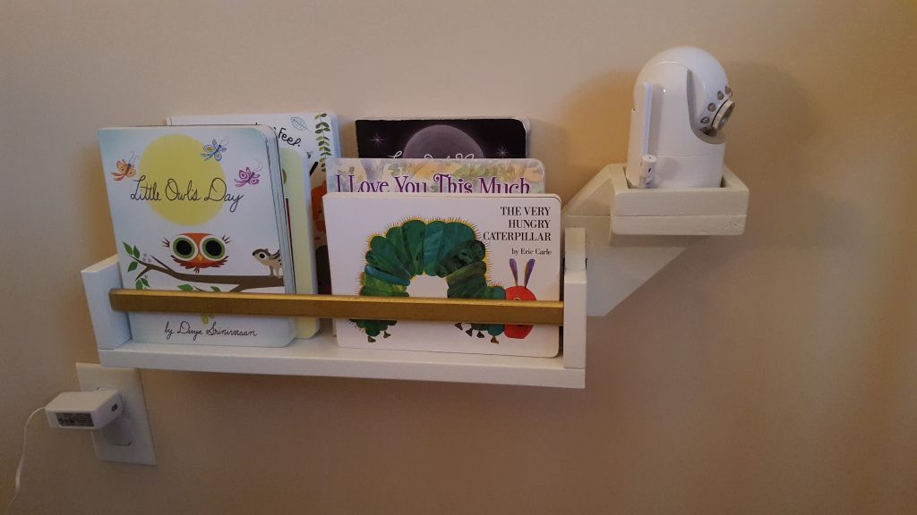 Diy Video Baby Monitor
 Baby Monitor placement DIY Slide on Shelf Growit Buildit