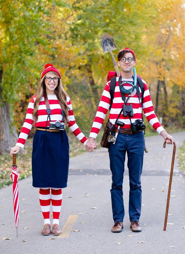DIY Waldo Costume
 39 best Book Character Parade images on Pinterest