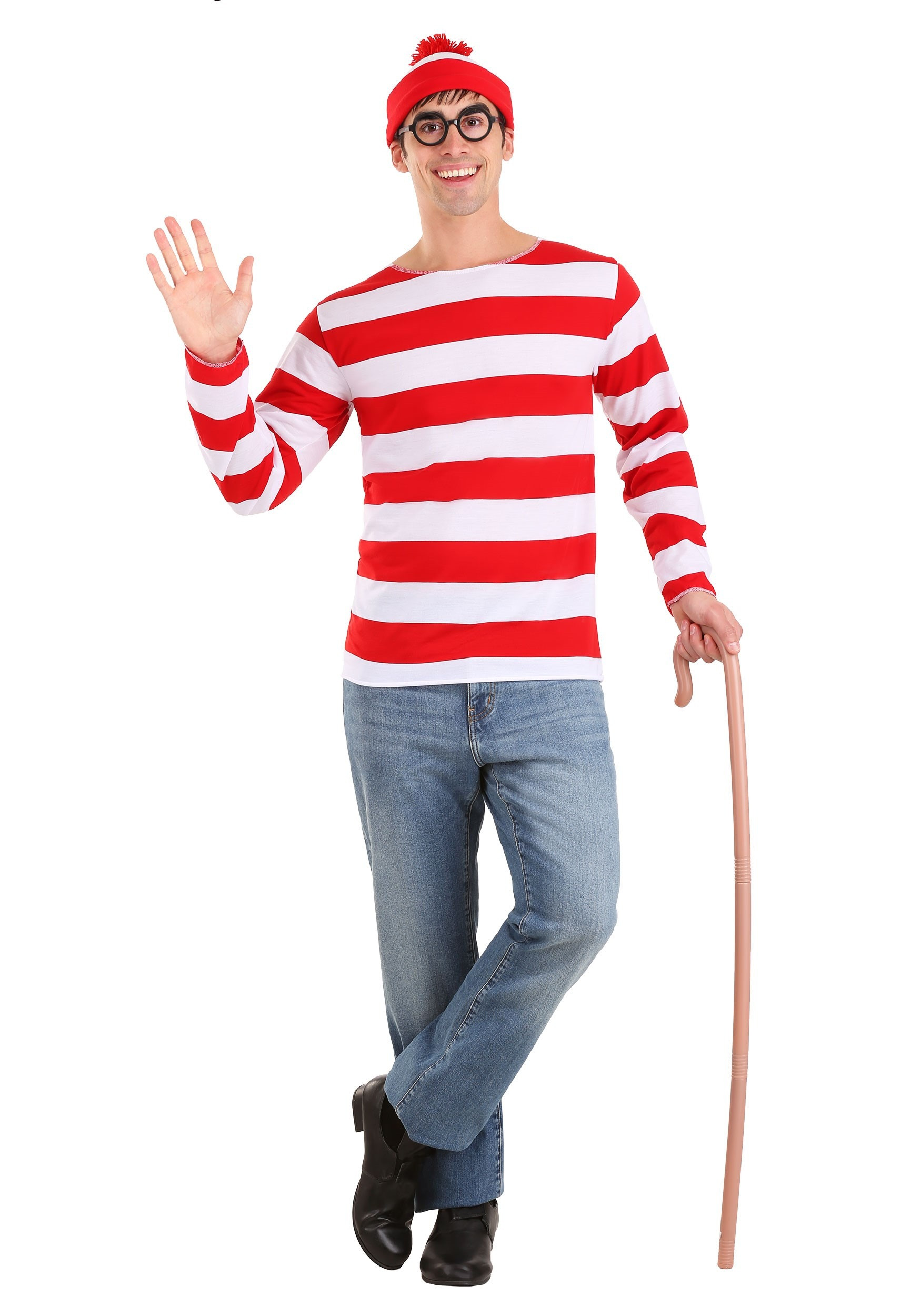 DIY Waldo Costume
 Where’s Waldo Costume – Exclusive Sizes Available