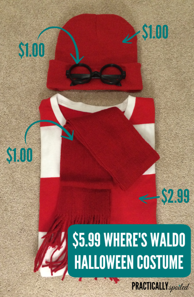 DIY Waldo Costume
 $5 99 DIY Where s Waldo Halloween Costume