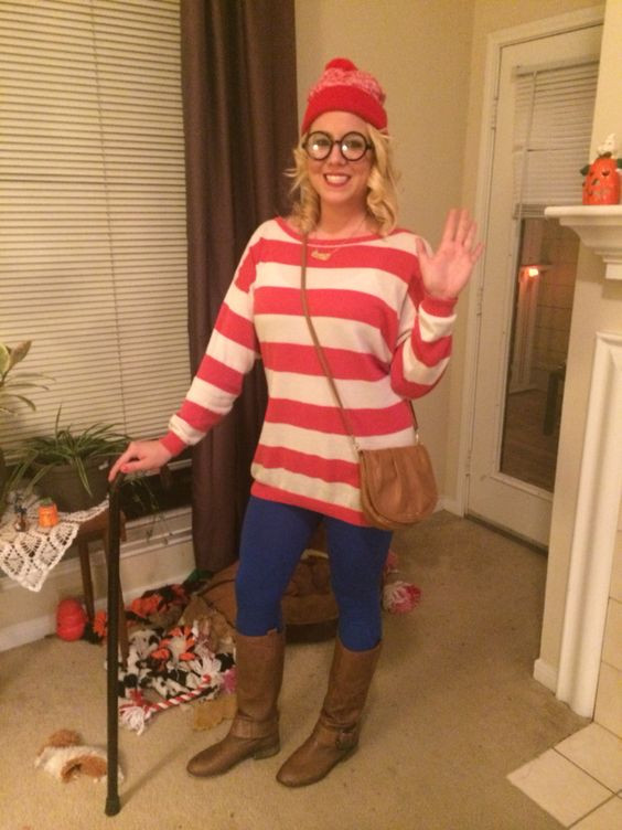 DIY Waldo Costume
 DIY where s Waldo costume 2014 Halloween