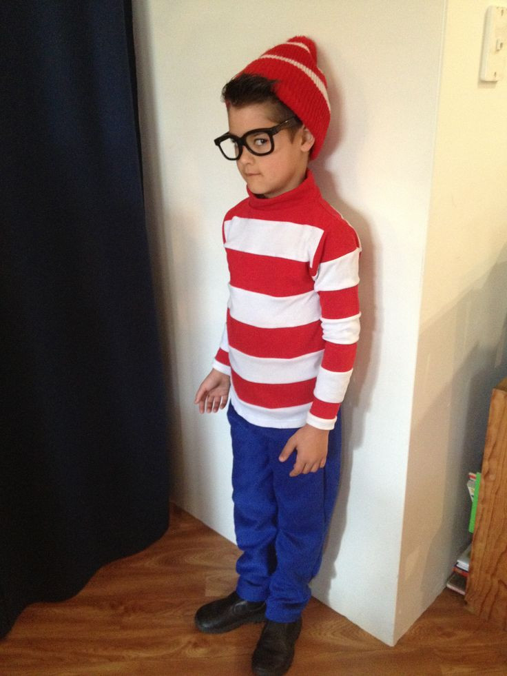 DIY Waldo Costume
 Waldo Costumes for Men Women Kids