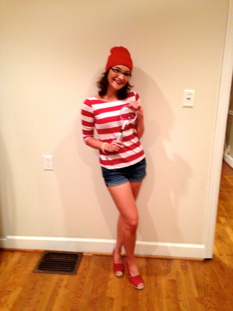 DIY Waldo Costume
 Where s Wenda Costume Halloween