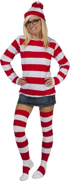 DIY Waldo Costume
 Wheres Waldo Costume