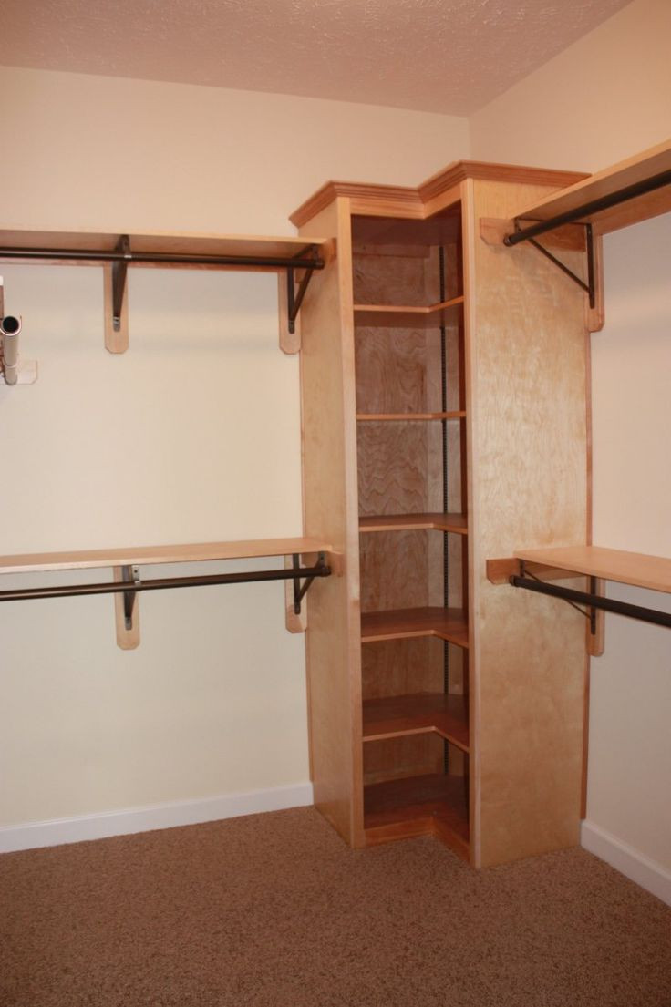 DIY Walk In Closet Organizer
 Closet How To Build Closet Shelves For Bedroom Storage
