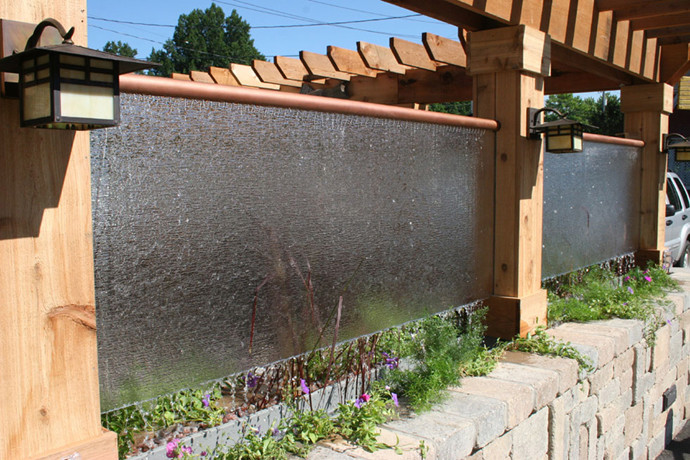 DIY Wall Fountain Outdoor
 Water wall design diy water wall landscape diy outdoor