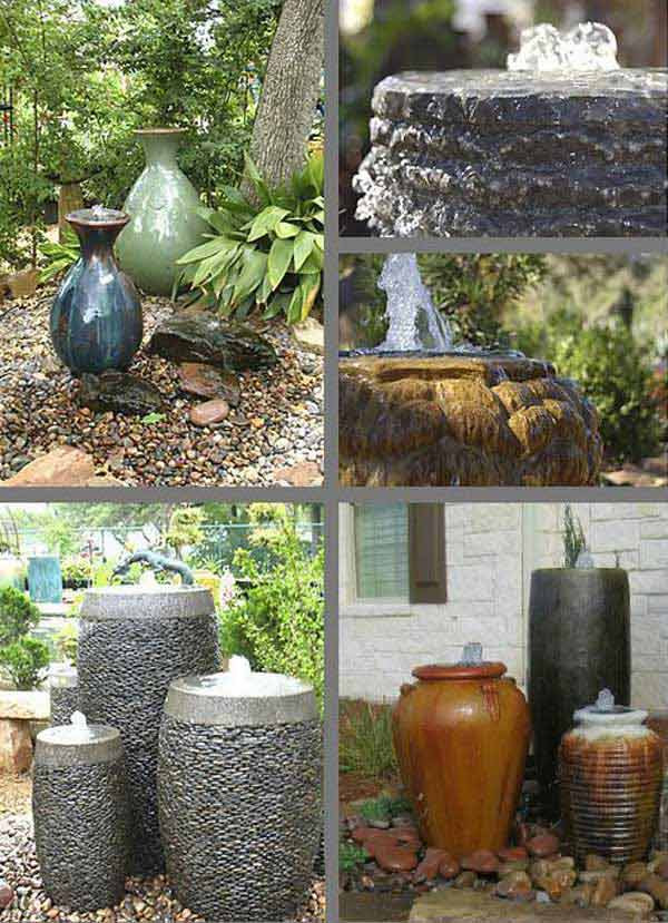 DIY Water Fountains Outdoor
 26 Wonderful Outdoor DIY Water Features Tutorials and
