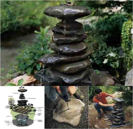 DIY Water Fountains Outdoor
 Beautiful DIY Zen Water Fountain Do It Yourself Fun Ideas