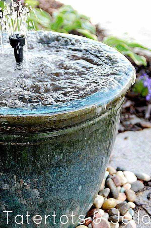 DIY Water Fountains Outdoor
 26 Wonderful Outdoor DIY Water Features Tutorials and