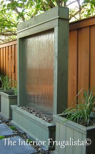DIY Water Wall Outdoor
 7 Soothing DIY Garden Fountains