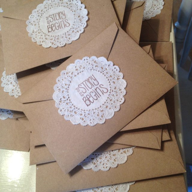 DIY Wedding Envelopes
 Create Your Own Wedding Invitations