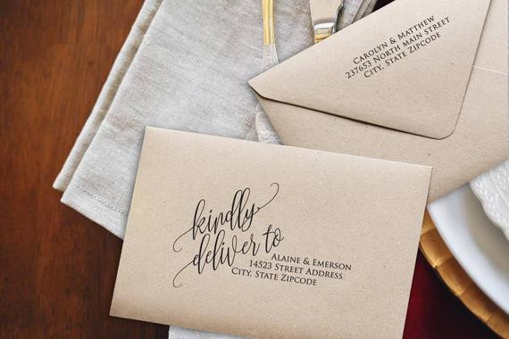 DIY Wedding Envelopes
 Wedding Envelopes Printable Envelope DIY Wedding Address