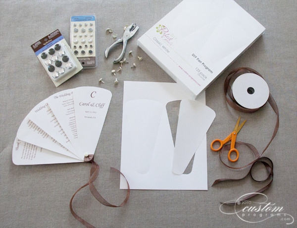 DIY Wedding Fan Programs
 Becki s blog To make your special day even more amazing