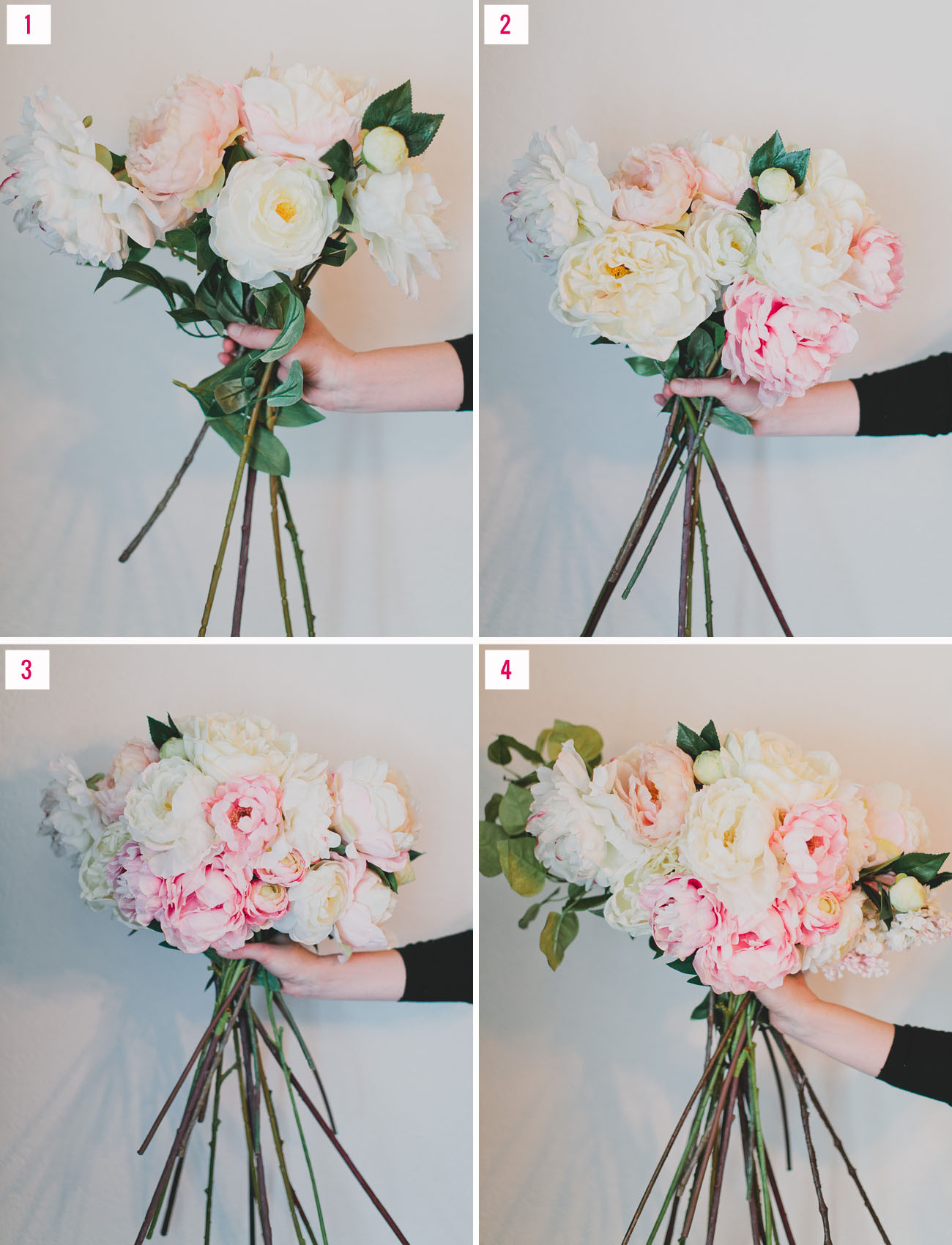 DIY Wedding Floral Arrangements
 DIY Silk Flower Bouquet with Afloral