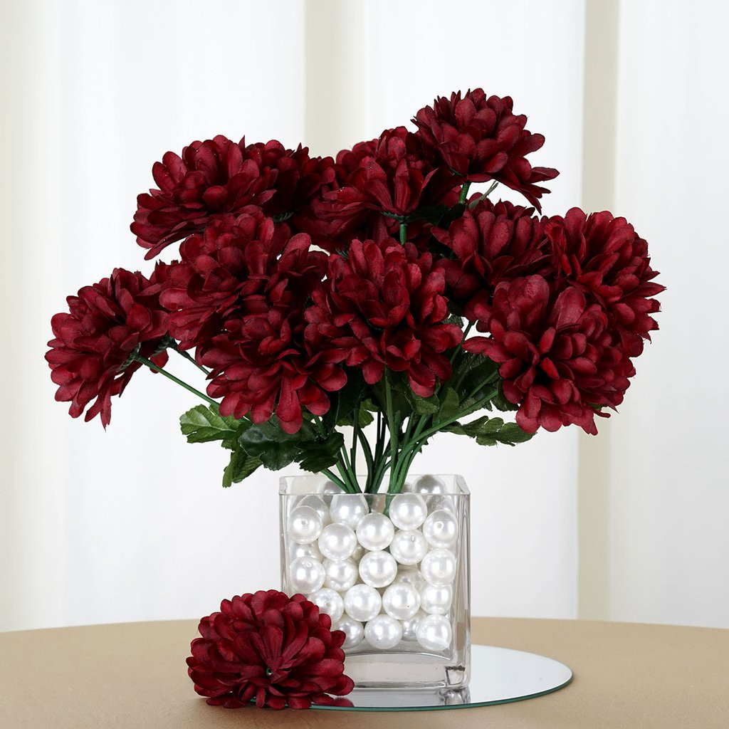 DIY Wedding Flowers Wholesale
 Efavormart 84 Artificial Chrysanthemum Mums Balls for DIY