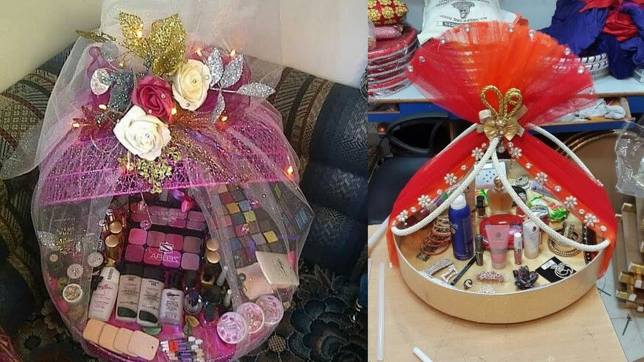 Diy Wedding Gift Ideas
 DIY decorative idea of makeup box for wedding t