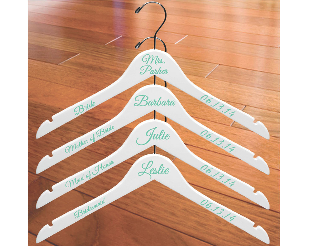 DIY Wedding Hanger
 Wedding Hanger Decals DIY Name Date and Title Set for Wedding