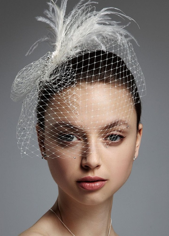DIY Wedding Headpiece
 diy bridal headpiece