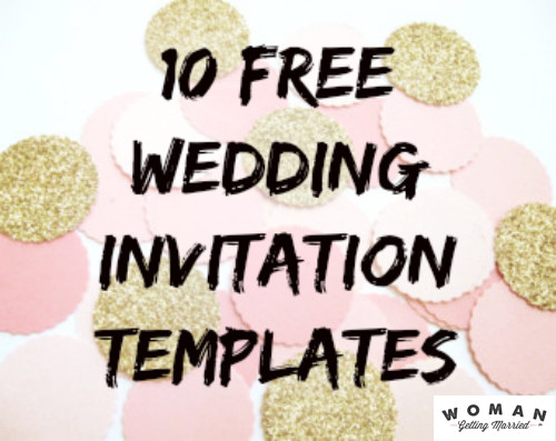 DIY Wedding Invitation Templates Free
 DIY Wedding Invitations Our Favorite Free Templates