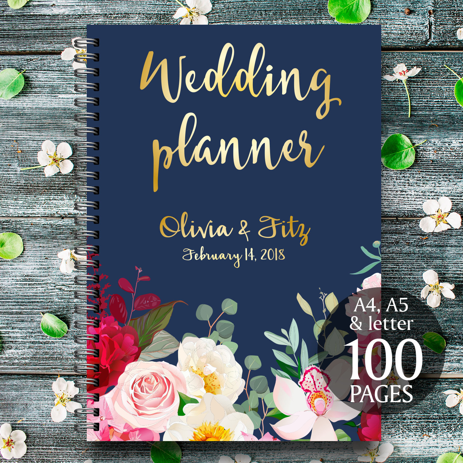 DIY Wedding Planner Binder
 DIY wedding planner Navy burgundy wedding binder Printable