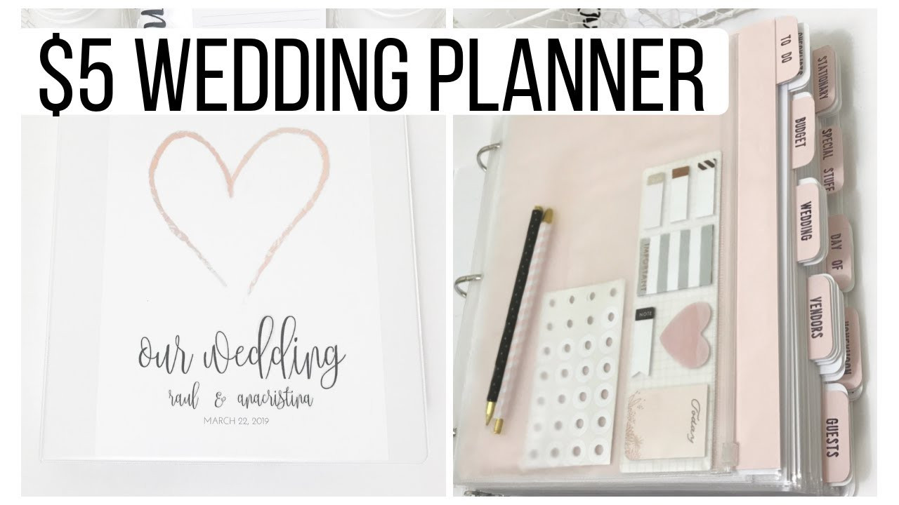 DIY Wedding Planner Binder
 $5 DIY Wedding Planner Binder FREE PLANNING PRINTABLES