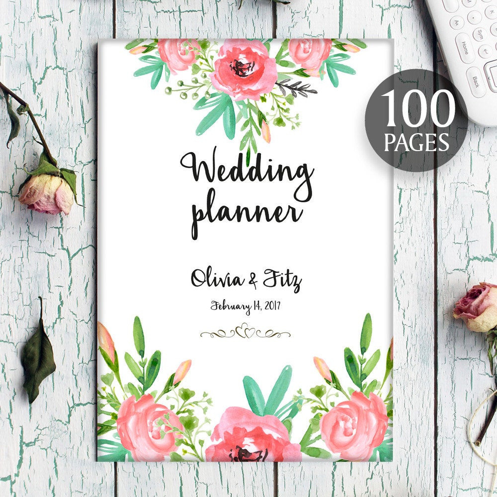 DIY Wedding Planner Binder
 Bohemian wedding planner DIY wedding binder Wedding by