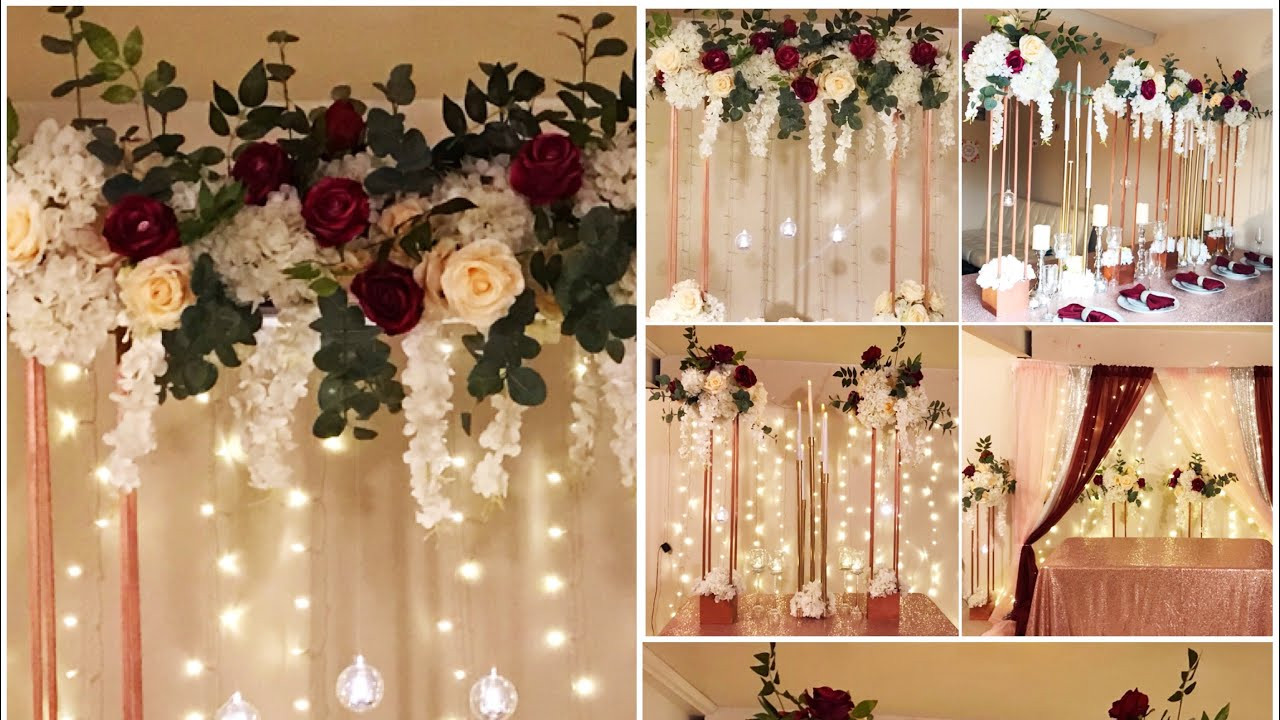 Diy Wedding Reception Decorations
 DIY tall centerpiece DIY tall taper candleholders DIY