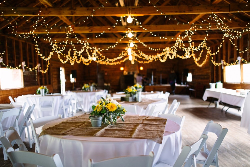 DIY Wedding Reception Lighting
 Transform An Ugly Reception Venue With These DIY Tricks