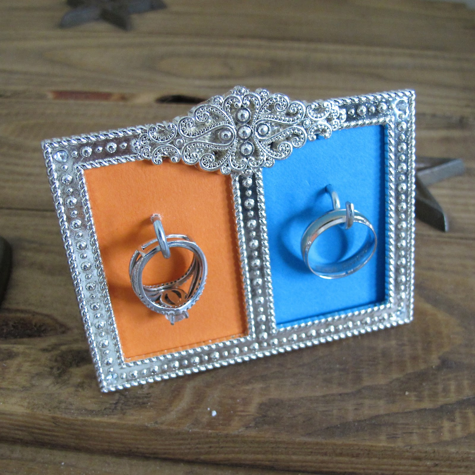 DIY Wedding Ring
 Rants of A Quirky Girl DIY Wedding Ring Framed Holder