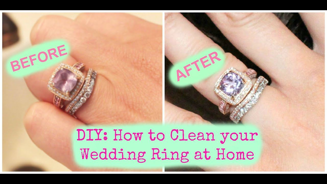 DIY Wedding Ring
 DIY How to Clean your Wedding Ring at Home