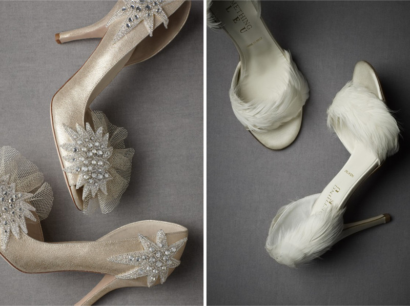 Diy Wedding Shoes
 Shine Trim Wedding DIY Inspiration Embellished Shoes