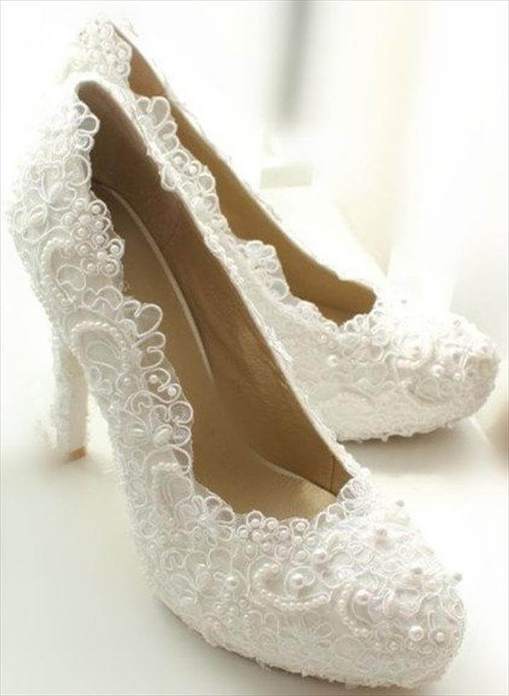 Diy Wedding Shoes
 32 DIY Sandals Shoe Makeover Ideas You Can Do