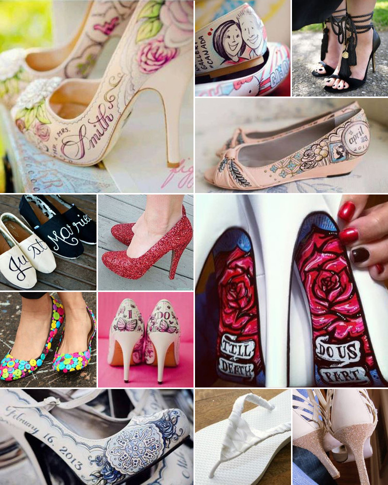 Diy Wedding Shoes
 Kick it Up a Notch DIY Shoes  South Africa Wedding Blog