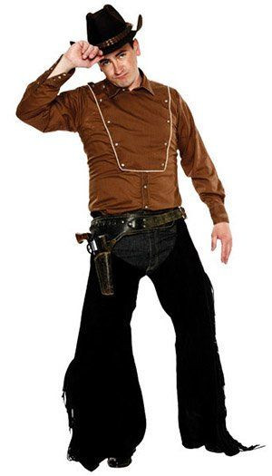 DIY Western Costume
 Round up a wild west look with this DIY Cowboy Halloween