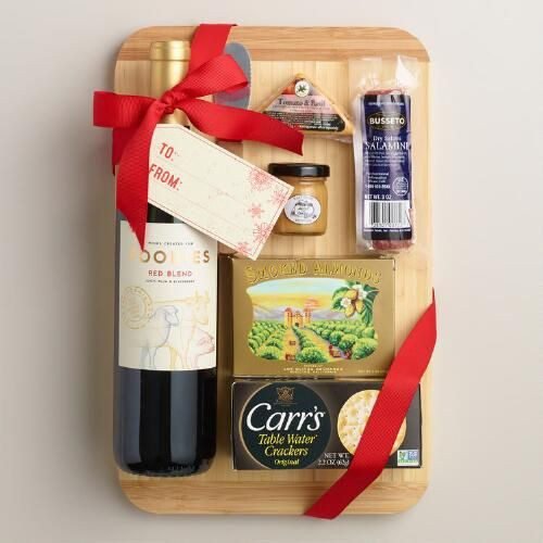 DIY Wine Gift Baskets Ideas
 e of my favorite discoveries at WorldMarket A Cut