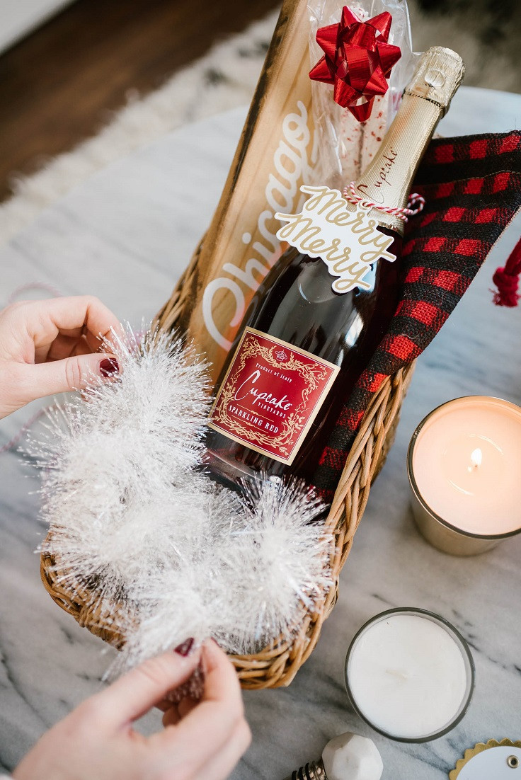 DIY Wine Gift Baskets Ideas
 Top 10 DIY Gift Basket Ideas for Christmas Top Inspired