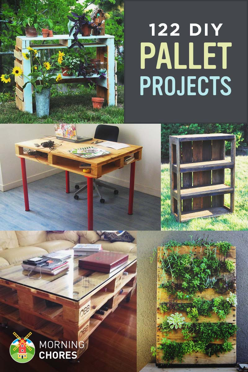 DIY With Wooden Pallets
 122 Awesome DIY Pallet Projects and Ideas Furniture and