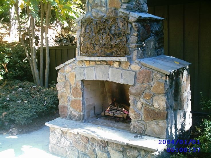 DIY Wood Burning Fireplace
 23 best images about outdoor fireplaces on Pinterest