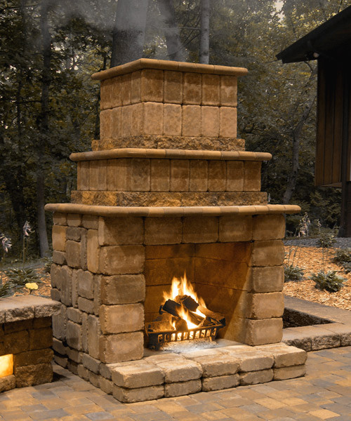 DIY Wood Burning Fireplace
 Outdoor Fireplaces