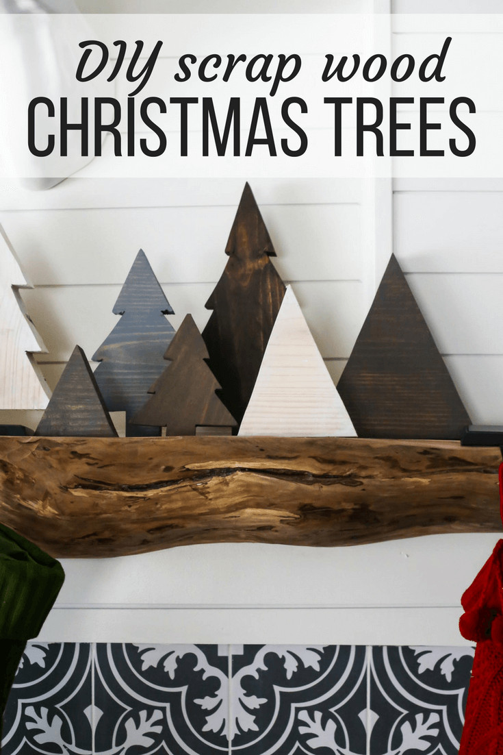 DIY Wood Christmas Decorations
 DIY Scrap Wood Christmas Trees – Love & Renovations